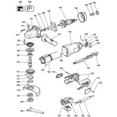 Main Assembly for DeWalt DW806