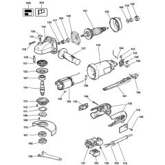 DeWalt DW806 Main Assembly