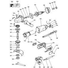 DeWalt DW806 Main Assembly