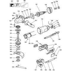 Main Assembly for DeWalt DW806