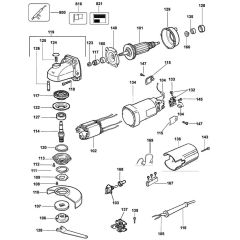 Main Assembly for DeWalt DW811