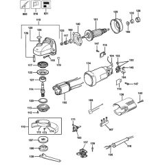 Main Assembly for DeWalt DW811