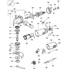 Main Assembly for DeWalt DW812