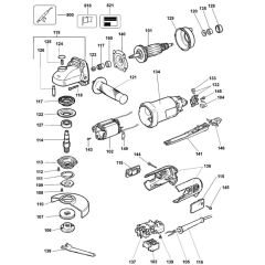 Main Assembly for DeWalt DW813