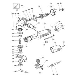Main Assembly for DeWalt DW817