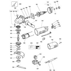 Main Assembly for DeWalt DW818