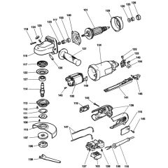 Main Assembly for DeWalt DW823