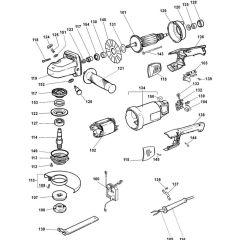 Main Assembly for DeWalt DW841