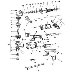 Main Assembly for DeWalt DW852