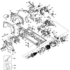 Main Assembly for DeWalt DW86