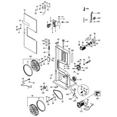 Main Assembly for DeWalt DW876
