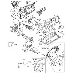 Main Assembly for DeWalt DW936