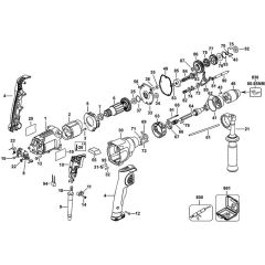 Main Assembly for DeWalt Drill