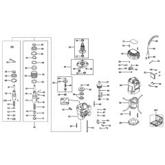 Main Assembly for DeWalt DWE1622K