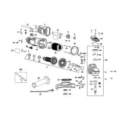 Main Assembly for DeWalt DWE4001