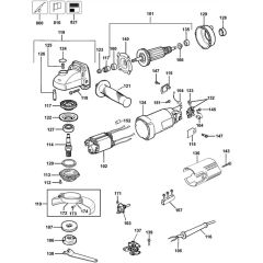 DeWalt DWE4010T Main Assembly