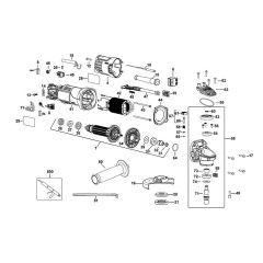 Main Assembly for DeWalt DWE4050