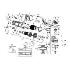 DeWalt DWE4120 Main Assembly