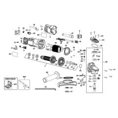 DeWalt DWE4156 Main Assembly
