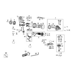 DeWalt DWE4202 Main Assembly
