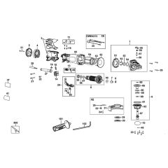 Main Assembly for DeWalt DWE4213
