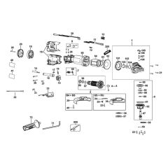 Main Assembly for DeWalt DWE4227