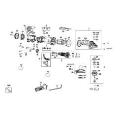 Main Assembly for DeWalt DWE4233