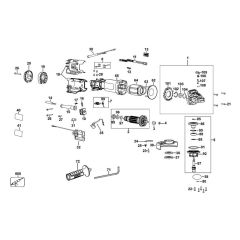 Main Assembly for DeWalt DWE4237