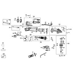 DeWalt DWE4238 Main Assembly