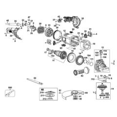 Main Assembly for DeWalt DWE4597