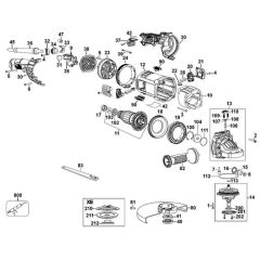 DeWalt DWE4599 Assembly