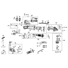 Main Assembly for DeWalt DWE46105