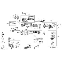 Main Assembly for DeWalt DWE46105