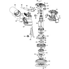 Main Assembly for DeWalt Sander