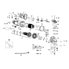 Main Assembly for DeWalt DWE8100T