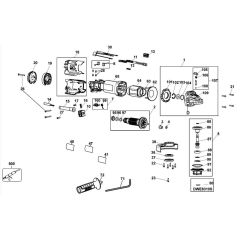 Main Assembly for DeWalt DWE8300S