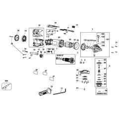 Main Assembly for DeWalt Grinders