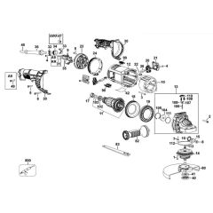 DeWalt DWE8840G Main Assembly