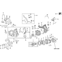 Main Assembly for DeWalt DWS773