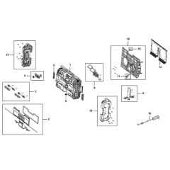 Main Assembly for DeWalt Radio
