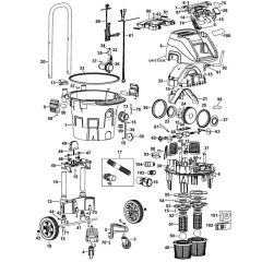 DeWalt DWV902MT Main Assembly