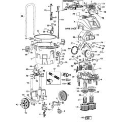 DeWalt DWV902MT Main Assembly