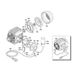 Motor Assembly for DeWalt DXPW003E
