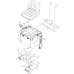 Operator CAB Seat Assembly