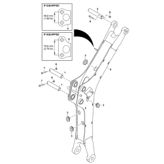 Boom Assembly for BobCat E08