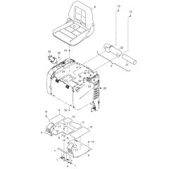 Operator CAB Seat Assembly