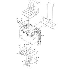 Operator CAB Seat Assembly