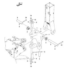 Boom Swing Frame Assembly