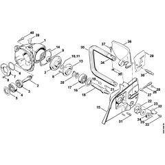 Stihl E15 Chainsaw Assemblies