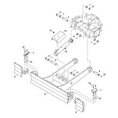Blade Assembly for BobCat E17